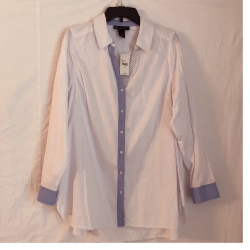 NWT Lane Bryant Button-Down Shirt